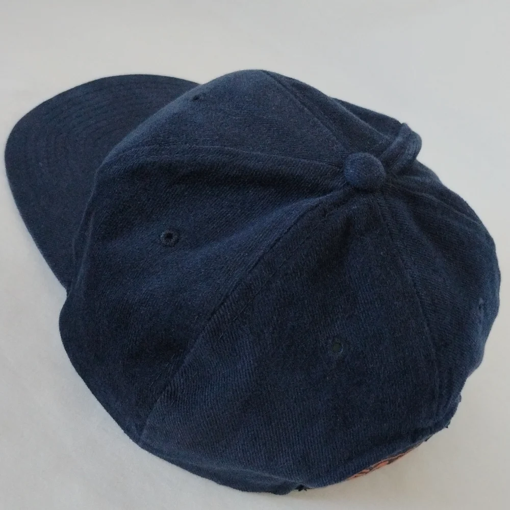 Vintage Chicago Bears NFL Football Sports Team Cap Embroidered Hook & Loop Hat